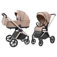Коляска 2 в 1 Carrello Ultra CRL-6527 Floral Beige