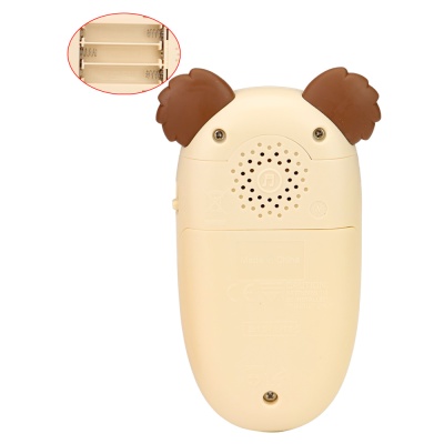 Музыкальный телефончик Мишка с прорезывателем Рыжий кот И-4853 3