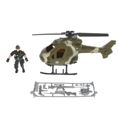 Набор солдатиков Военные с вертолетом Играем Вместе 1901Y096-R 2