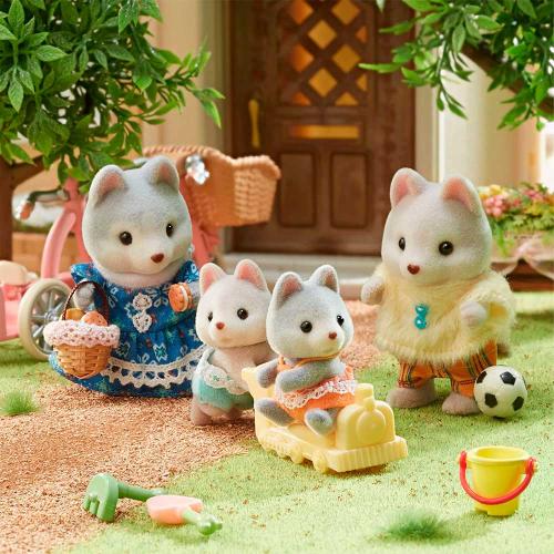 Игровой набор Sylvanian Families Хаски-близняшки Epoch 5638 фото 4