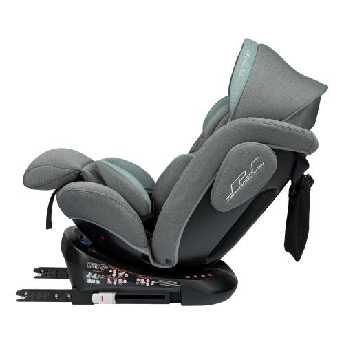 Автокресло Indigo Smart+ IsoFix серый-зелёный фото 8