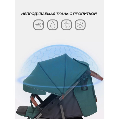 Коляска прогулочная Rant Vega RA057 Green