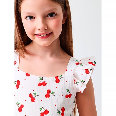 Сарафан летний D989.01 Smena 44220 молочный 3