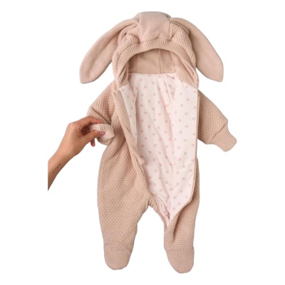 Комбинезон Лапочка Дочка Маленькая звезда 1725 (ЧЗ-мз) пудровый 03