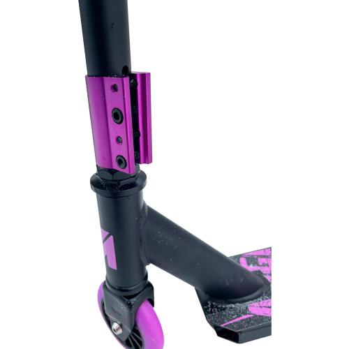 Самокат трюковый Rage Megacity 5S-19 черно фиолетовый фото 4