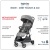 Детская прогулочная коляска Inglesina Now Snap Grey