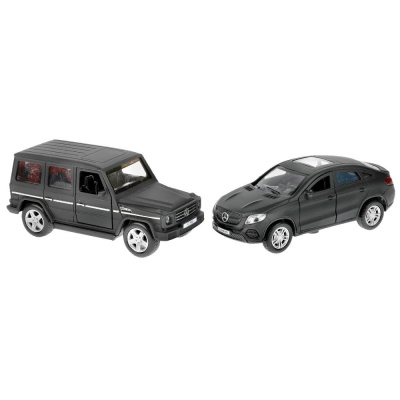 Машинка металлическая Mercedes-Benz G-class/Gla-coupe Технопарк GCLASSGLECO-12DB12-BEWH 05