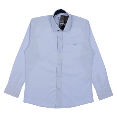 Рубашка школьная Cegisa 4274 голубой 01