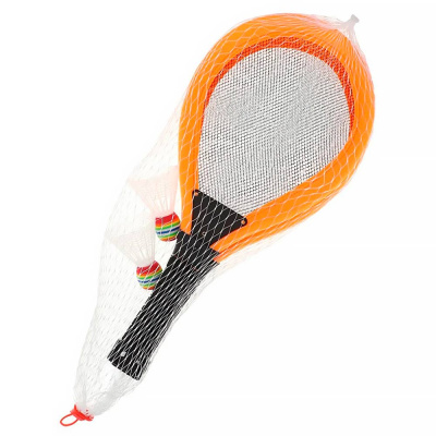 Набор для бадминтона 2 пластиковые ракетки 2 волана Рыжий кот НБД-0562 5