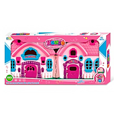 Кукольный домик Beautiful House 2 куклы подсветка 1000183 2