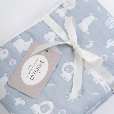 Плед детский Зверюшки Perina ПЛ-01.2 голубой 05