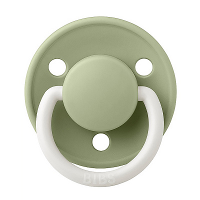 Соска пустышка ночная De Lux Latex Sage Glow 0-6 месяцев Bibs 1110270 2