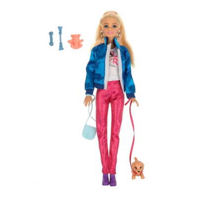 Кукла София с собачкой 29 см Карапуз 66001PET-DG9-S-BB