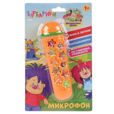 Музыкальная игрушка Микрофон Барбарики Умка B1889918-R7