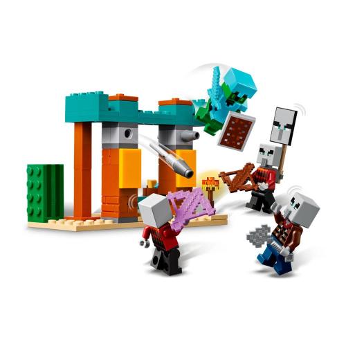 Конструктор Lego Minecraft 21267 Сельский патруль в пустыне фото 3