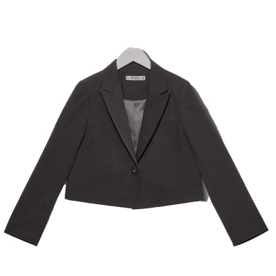 Жакет школьный для девочки Deloras X64125A черный 2