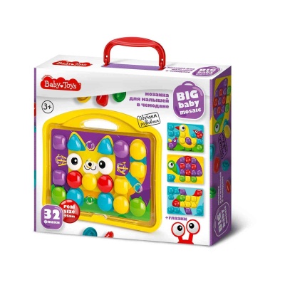 Мозаика для малышей Котик Десятое Королевство 04105