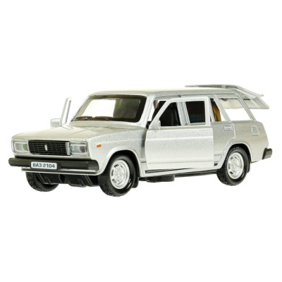 Машинка металлическая ВАЗ-2104 Жигули Технопарк 2104-12-SR (72) 03