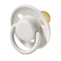 Соска пустышка латексная в контейнере 6-12 месяцев Happy Baby 13042 light gray