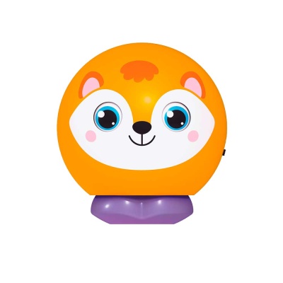 Музыкальный мячик-сюрприз Лисичка Азбукварик Музыкальный мячик-сюрприз Лисичка Азбукварик