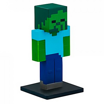 Коллекционные топперы Minecraft Иссушитель Страж Зомби Асколотль и Эндермен Minecraft MC2040C 4