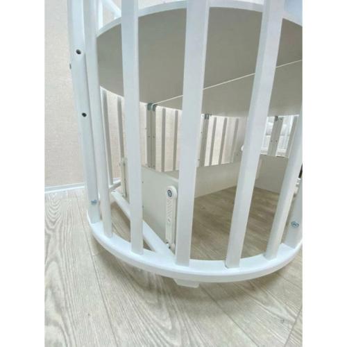 Кроватка детская 11 в 1 с поперечным маятником Incanto Stella KR-0175 фото 9
