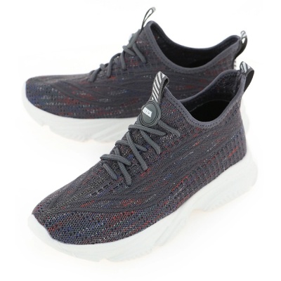 Кроссовки школьные Baden KPH001-131 серый 02