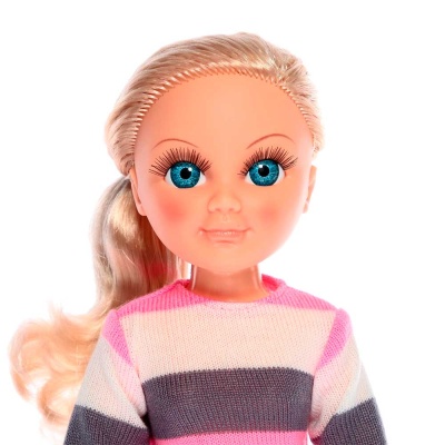 Кукла озвученная Анастасия Яркие полоски Весна В4124/о