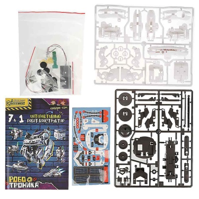 Конструктор Робот интерактивный 7 в 1 IQ Эксперемент 1312Z094-RU (72) 2