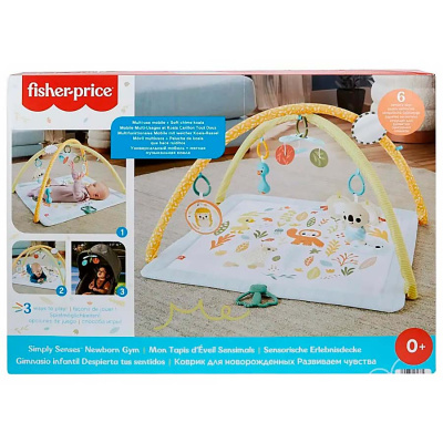 Коврик сенсорный с игрушками Fisher Price Mattel HRB15