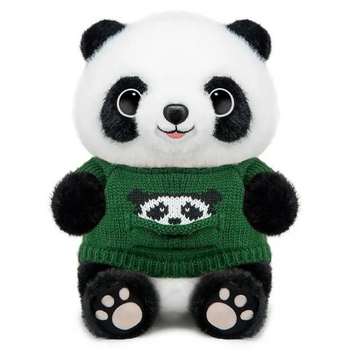 Мягкая Игрушка Панда в Зеленом Свитере 25 см MaxiToys 022502-25-GR фото 2