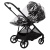 Прогулочная коляска Peppy Amici Black рама Black
