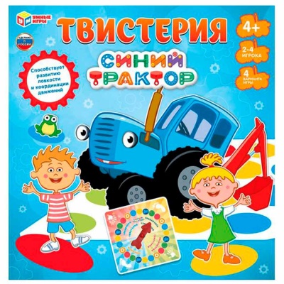 Настольная игра Твистерия Синий трактор Умка 4680107940940