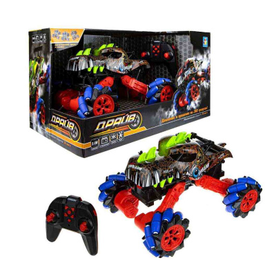 Радиоуправляемая машинка Драйв Монстр-трак Динозавр 1toy Т216 красн сал