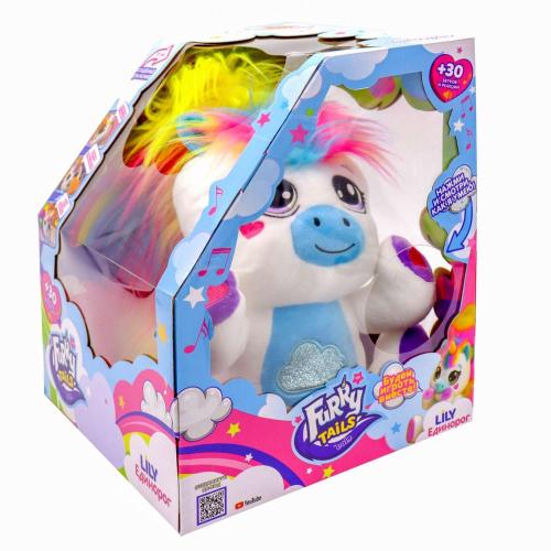 Интерактивная мягкая игрушка Furry Tails Единорог Лили Eolo FURR001-UN фото 2