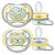 Светящаяся соска-пустышка Philips ultra air night Avent SCF376/01