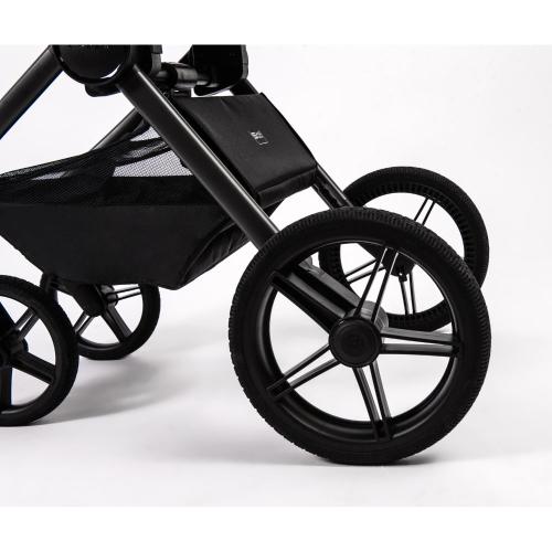 Коляска 2 в 1 Peppy Monaco Thermo Black чёрный фото 12
