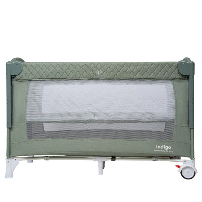 Кровать-манеж Indigo Bon-Bon зелёный 02