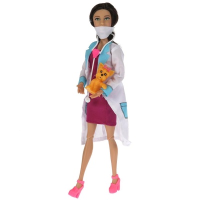 Кукла София-ветеринар 29 см Карапуз 66513-21-S-BB