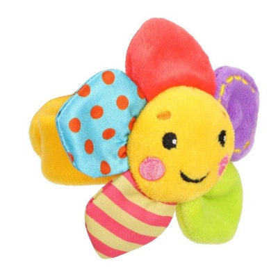 Погремушка на руку Цветочек Жирафики 939714