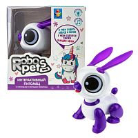 Игрушка интерактивная Кролик 1toy RoboPets