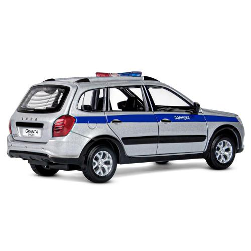 Коллекционная машинка Lada Granta Cross Полиция Автопанорама JB1251202 фото 5