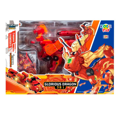 Игровой набор Fuzion Max Glorious Dragon KiddiePlay UNT560301 4