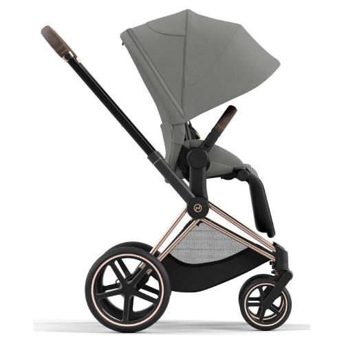 Коляска 2 в 1 Cybex Priam IV Rosegold Mirage Grey фото 15