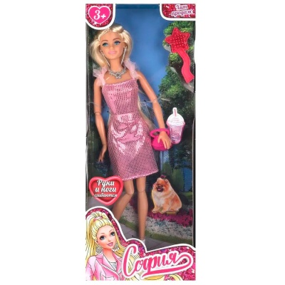 Кукла София Модница 29 см Карапуз 66001-C64-S-BB