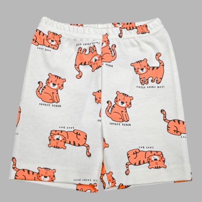 Шорты Тигры Чуди Кидс 318125-7 молочный Шорты Тигры Чуди Кидс 318125-7 молочный
