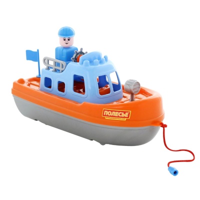 Игрушка-каталка Катер Патруль Полесье 47212