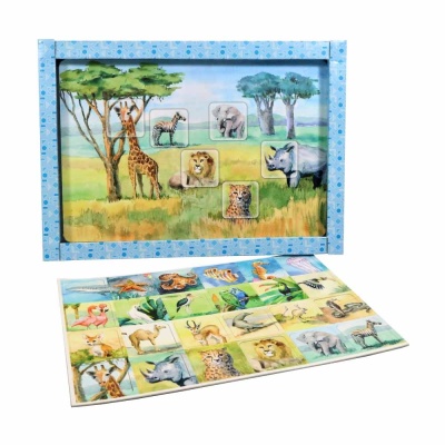 Магнитная игра Бегемотик ищет друзей Десятое королевство 02653 2