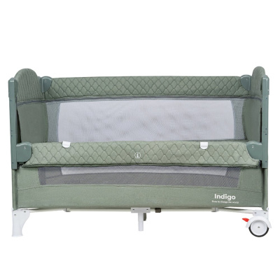 Кровать-манеж Indigo Bon-Bon зелёный 03
