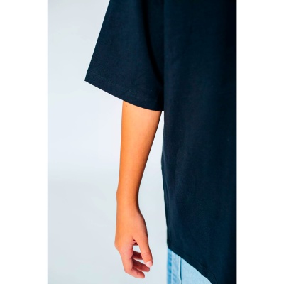 Футболка для девочки Colabear 687085 черная 4